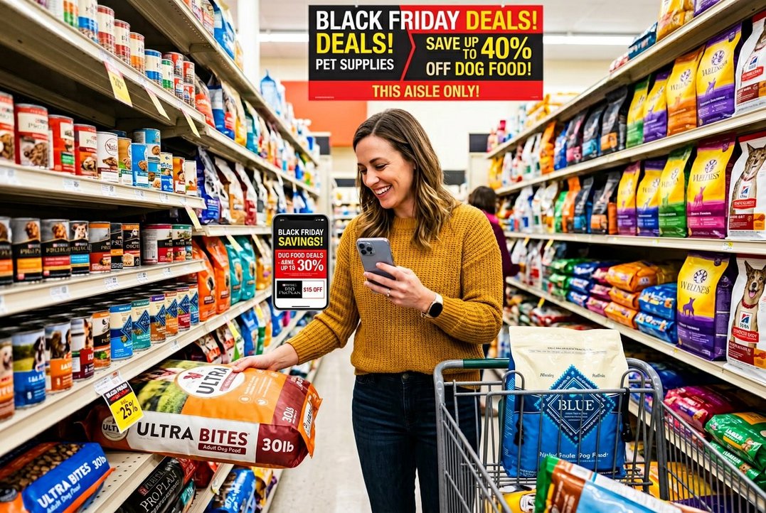 Sådan finder du de bedste tilbud på hundefoder på Black Friday